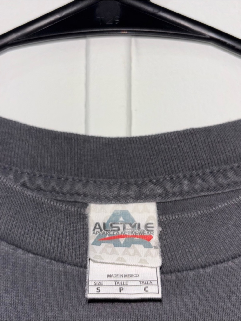 Simply Southern Charcoal Gray Long Sleeve Tee | USA Graphic Back - Picture 6 of 7
